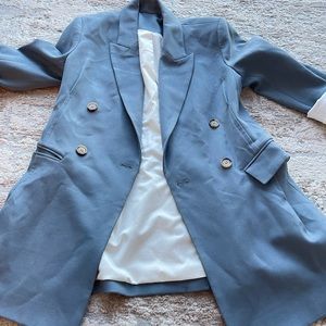 blue jacket/blazer great material